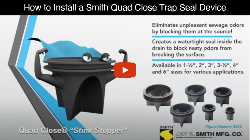 Video: Watch The Quad Close® Stink Stopper In Action!