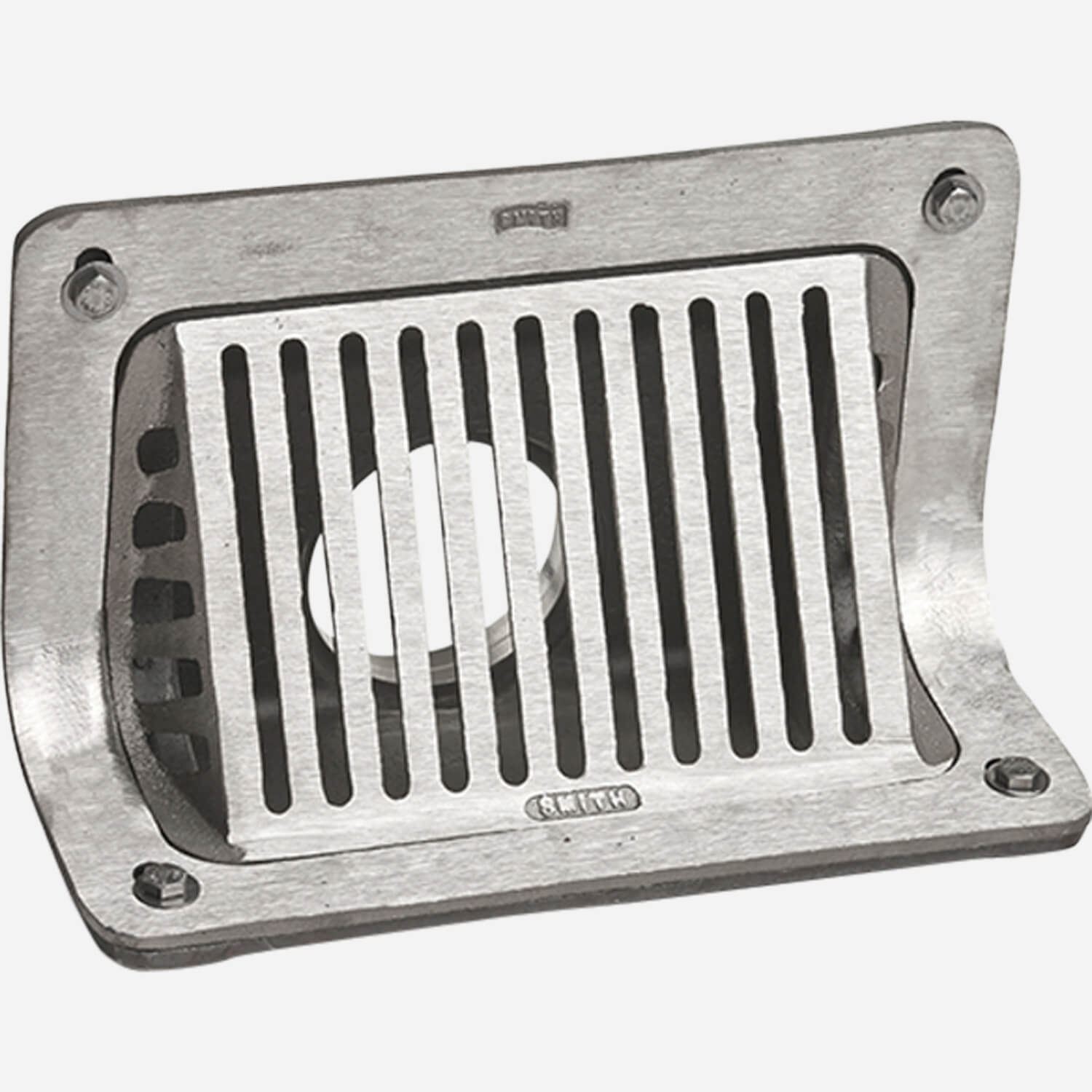9785 - Scupper Drain with Angle Grate | Roof & Parapet Drainage