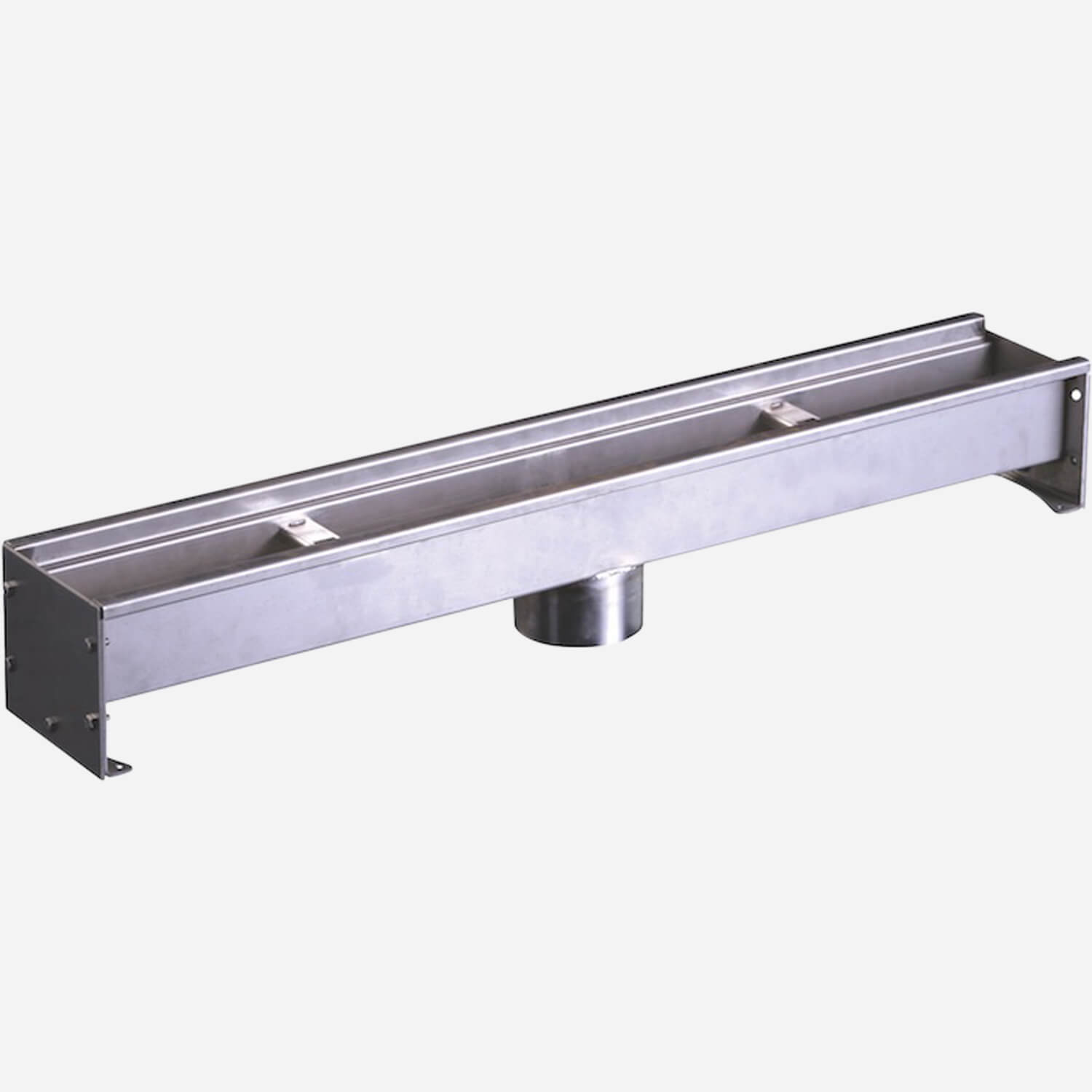 9660 -10N - 6" Wide Stainless Steel Channel Drain - Trench Drain Systems