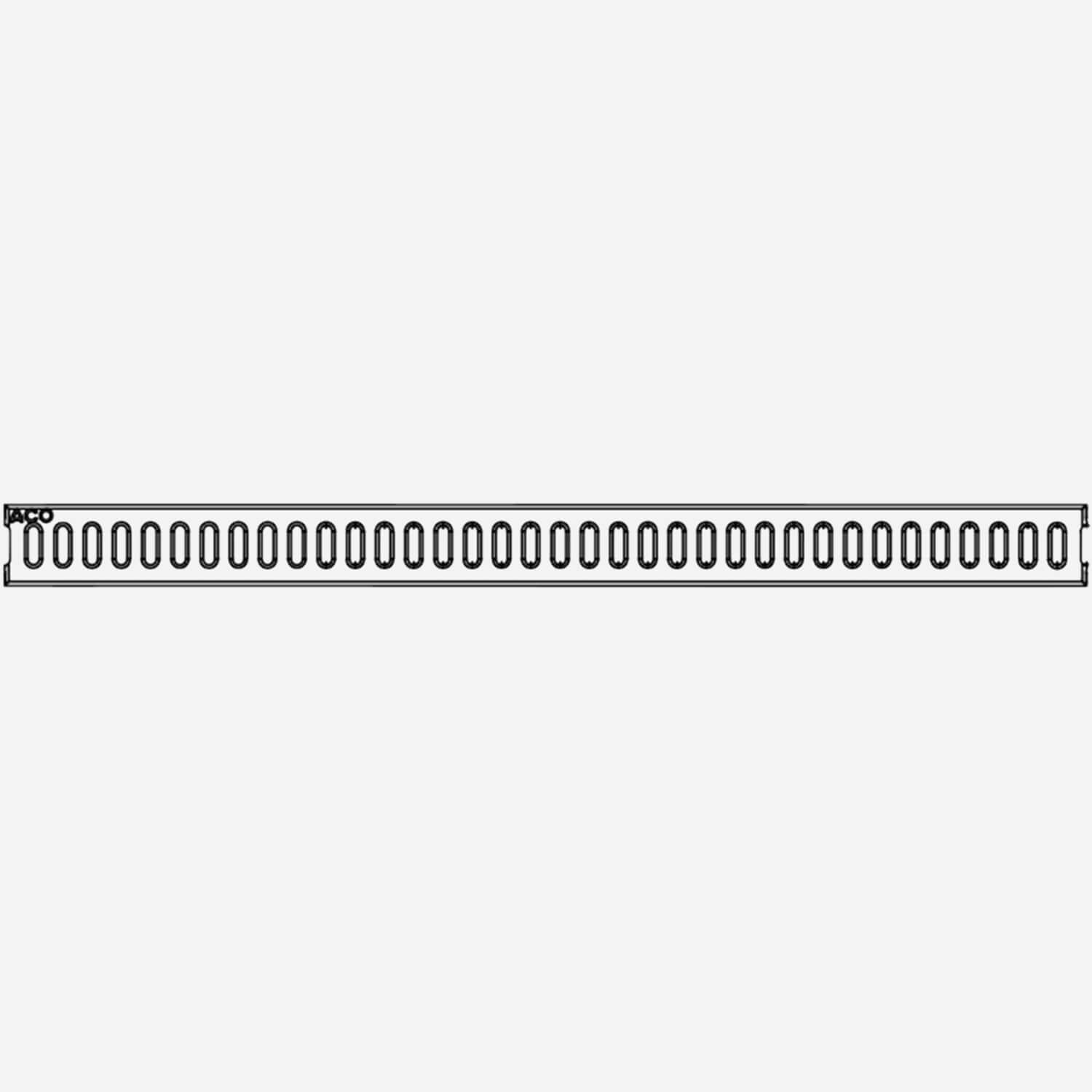 Galvanized Steel Slotted Grate (Load Class A: Light Duty Grate)