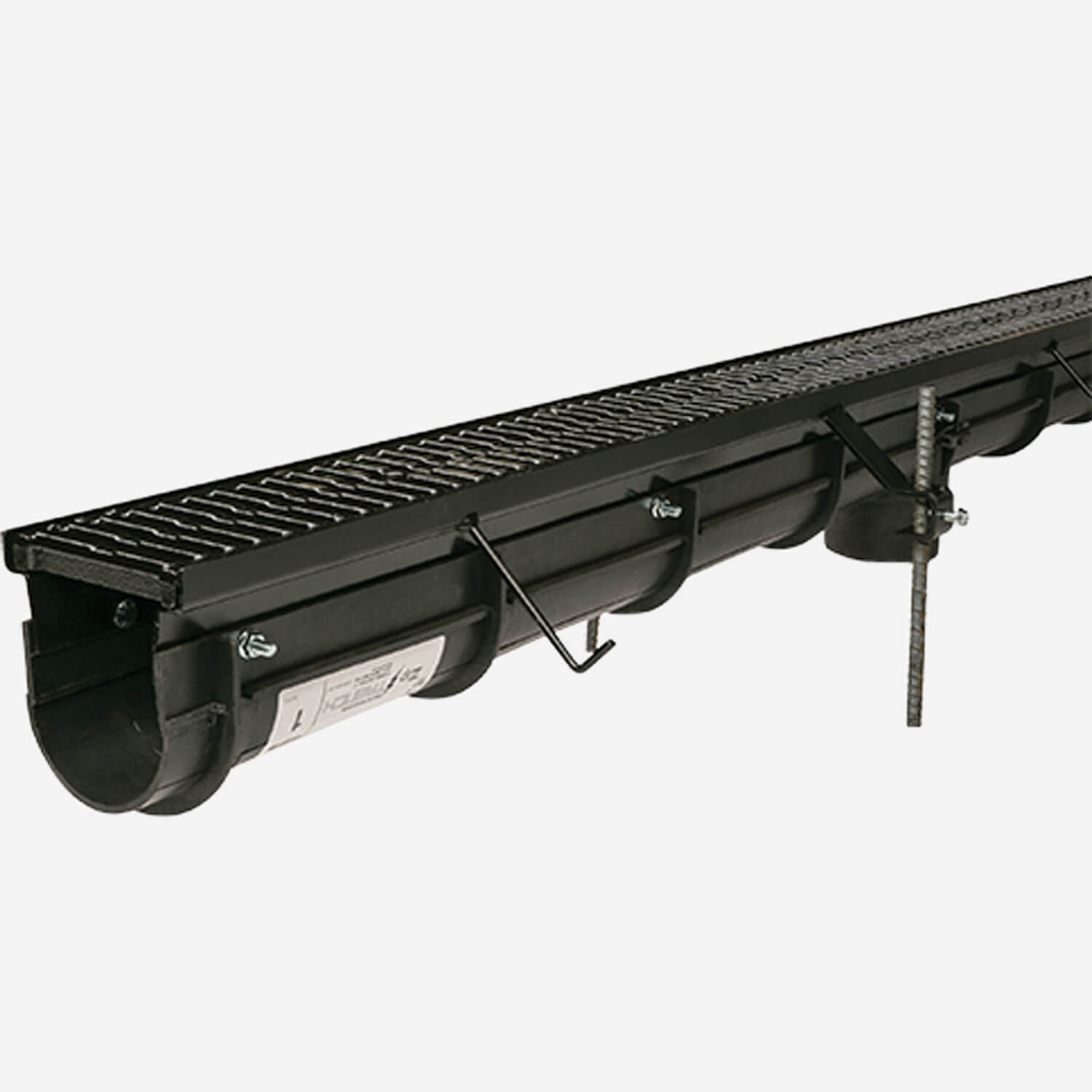 Zip-Trench Polypropylene Trench Drains 6, 12 - Light & Heavy Duty Grates  - Jay R. Smith Mfg. Co.