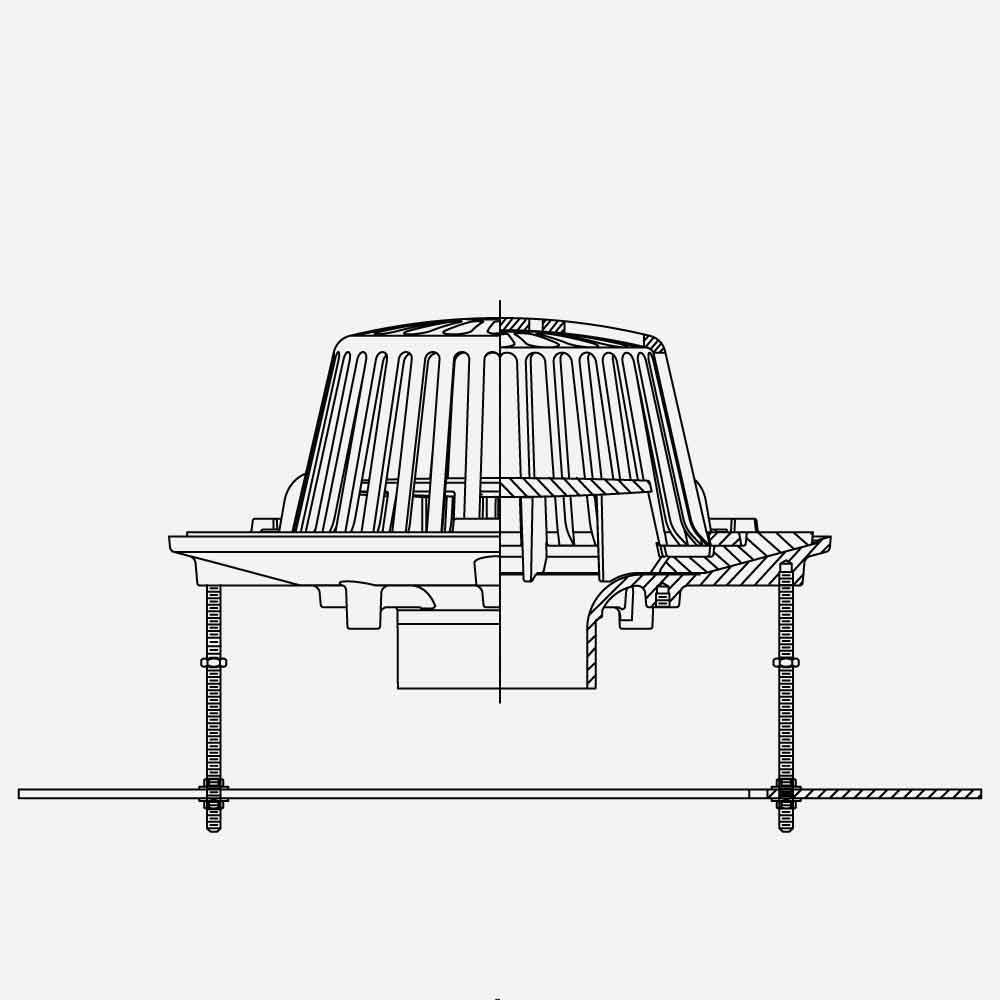 with Top Mount Deck Extension Plate