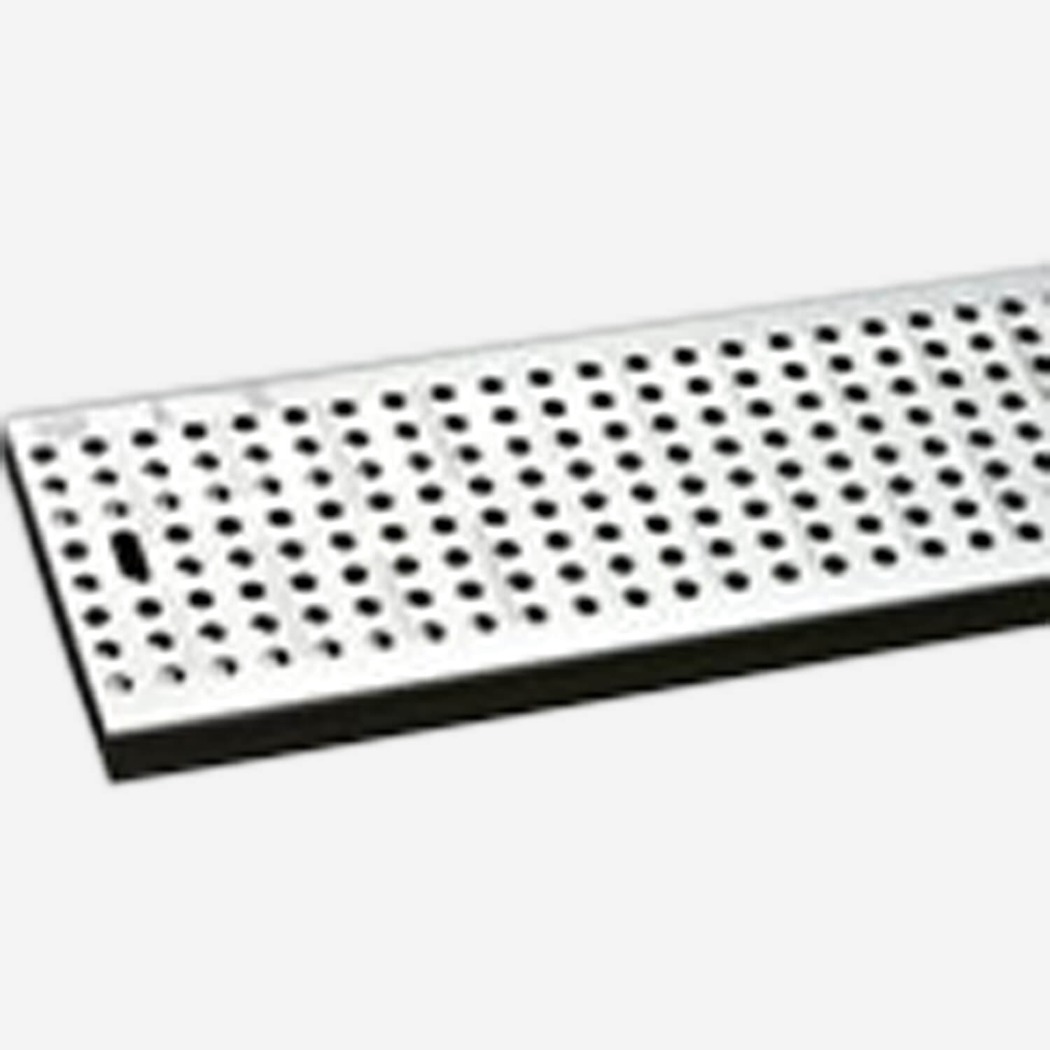 Perforated Stainless Steel Trench Drain Grate (Light Duty