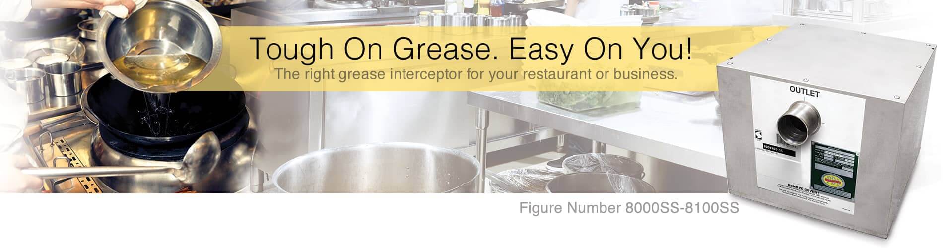 Stainless Steel Grease Interceptor Banner stainless steel grease interceptor banner