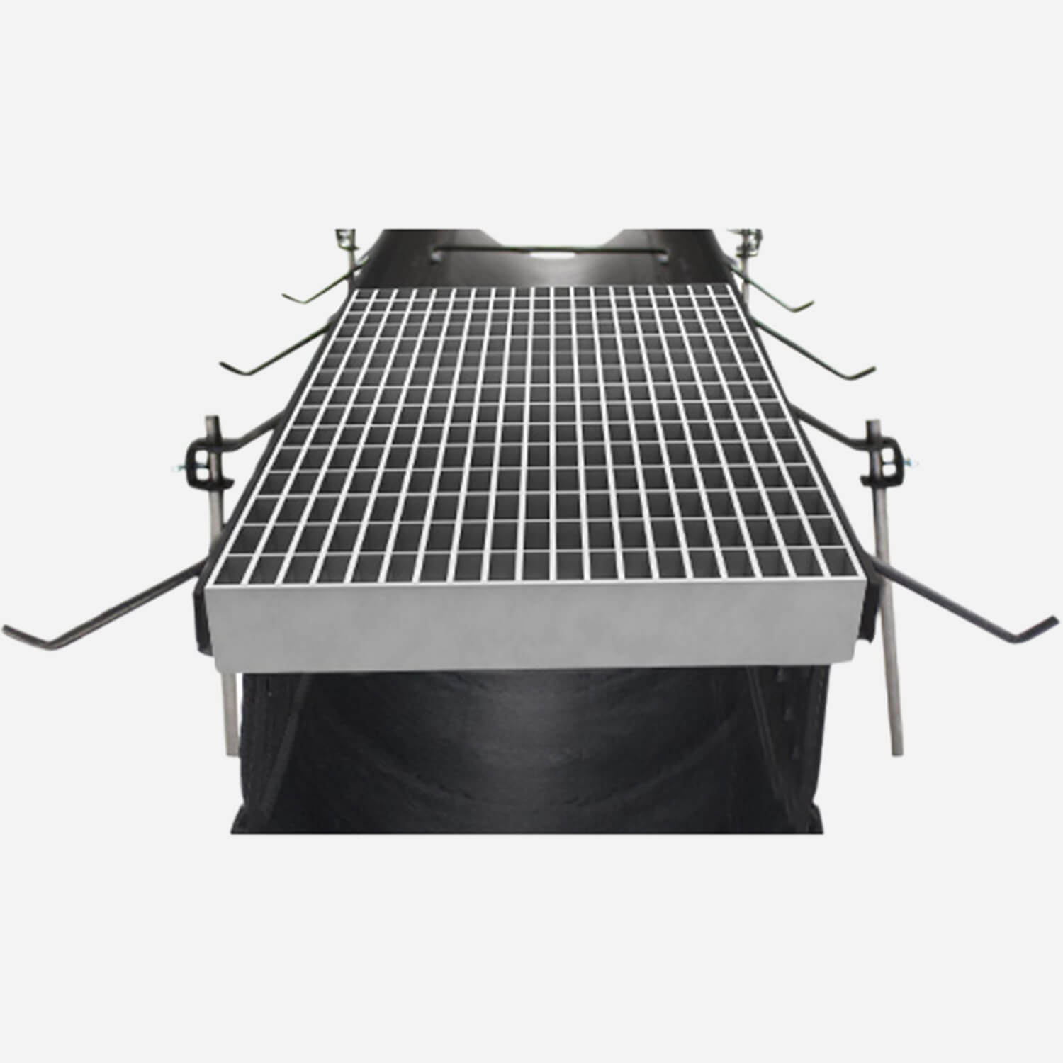 12" Wide Trench Drain, PreSloped Polypropylene 9960 Zip Trench