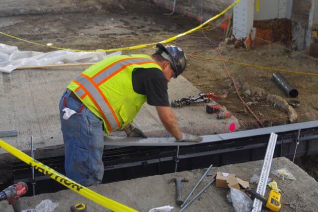 Inset Board in Modular Construction Project
