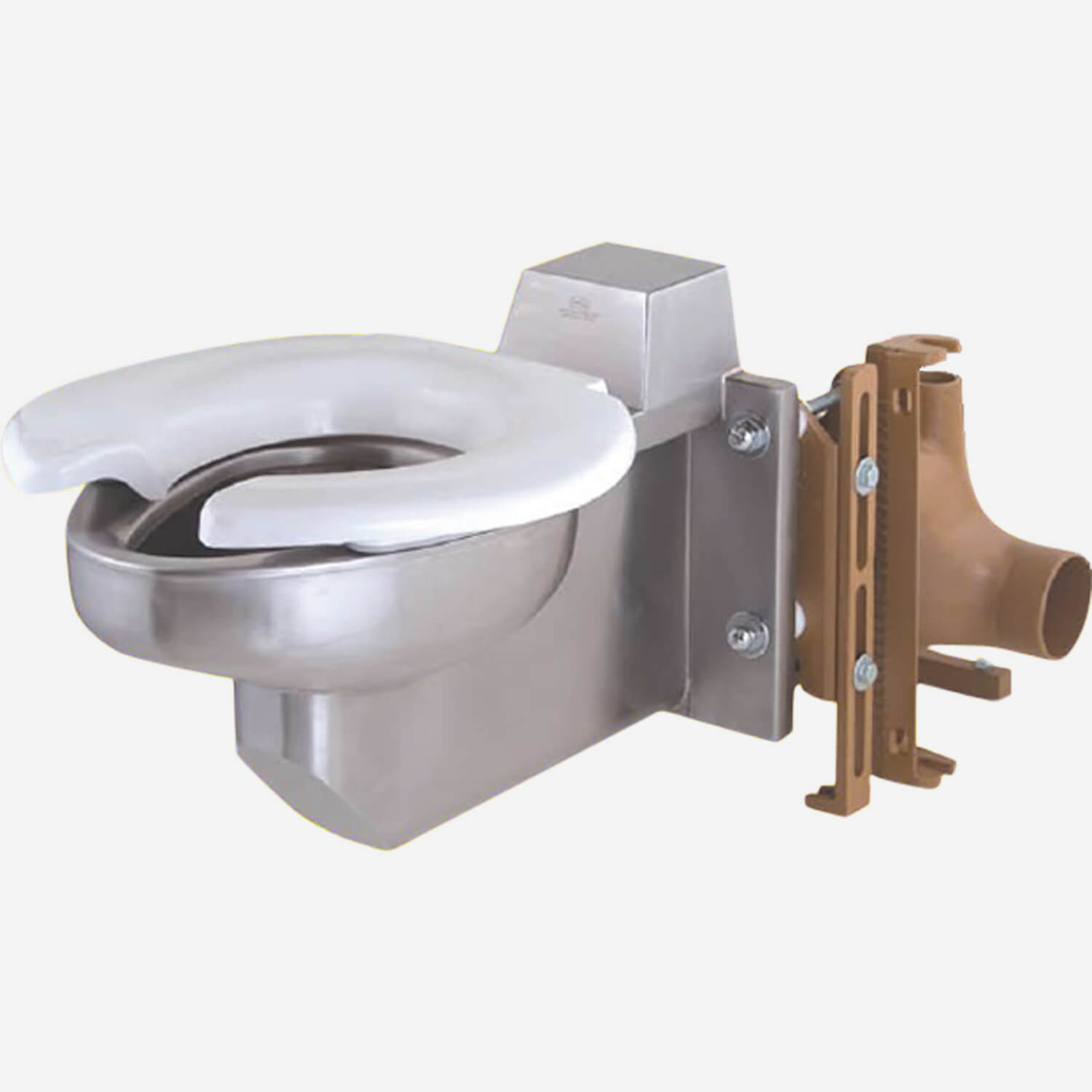 9901 Bariatric Wall Mounted Toilet | Stainless Steel
