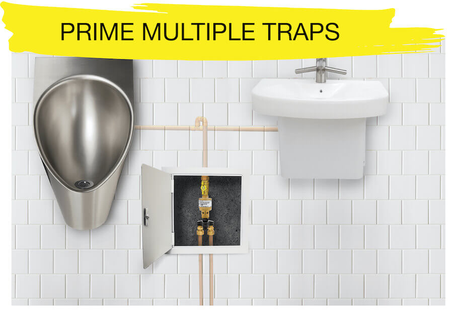 Distribution Unit Primes Up to Four Traps