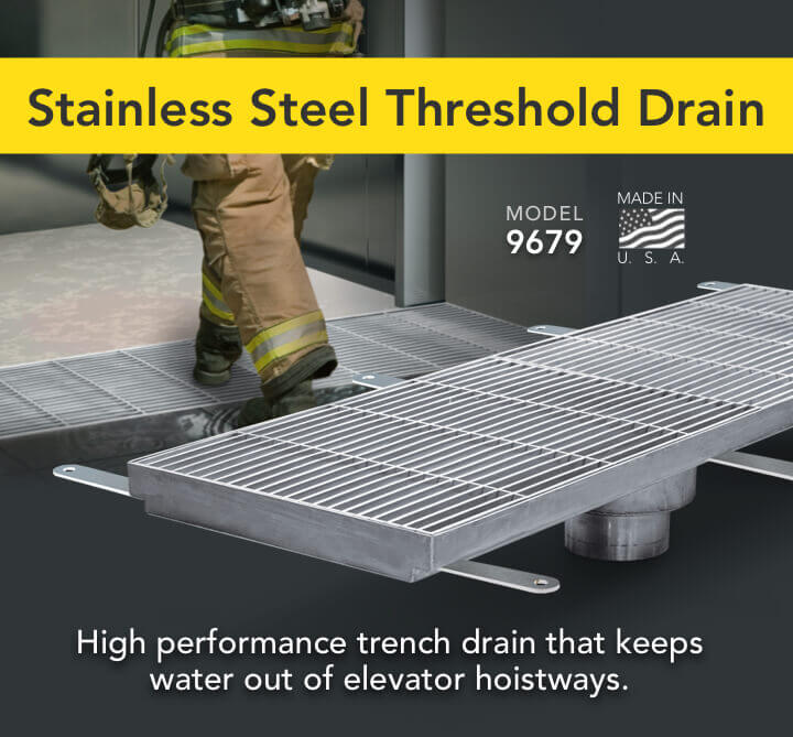 Stainless Steel Threshold Drains Linear Trench Drain Emergency